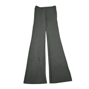 Khy Sueded Stretch Low Rise Pant in Evergreen